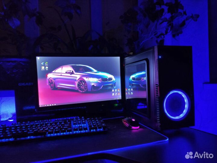 Игровой Компьютер Белый Intel Core i7 16Gb
