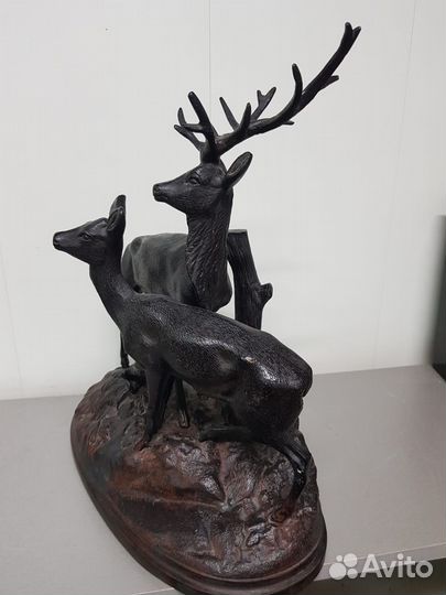 Скульптура чугун 