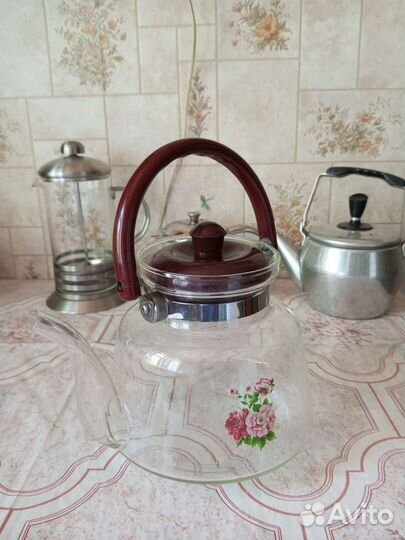 Чайники заварочные и френч-пресс