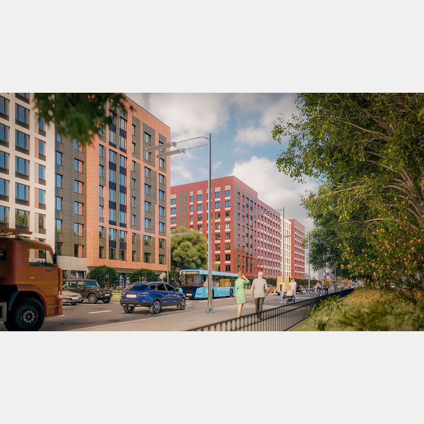 Квартира-студия, 27,7 м², 9/9 эт.