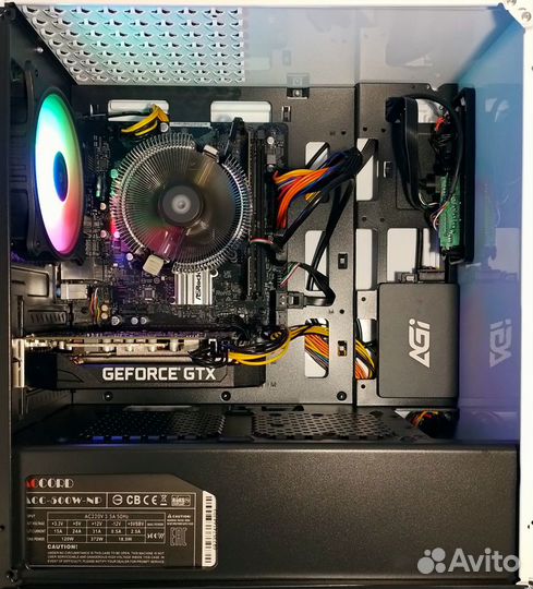 Игровой пк I5 10400/16GB/GTX1660 Ti/SSD 500GB