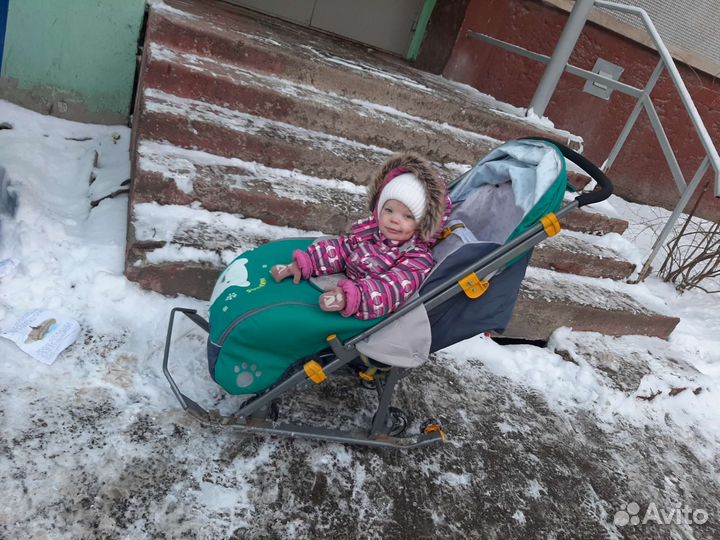 Санки коляска