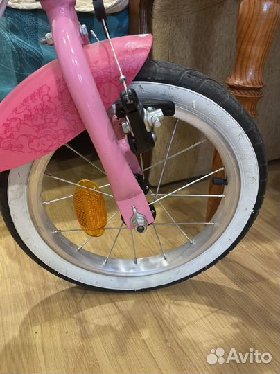 Велосипед детский Btwin единорог, 14'', 3-6 лет