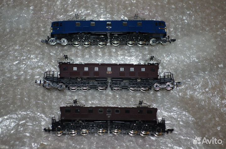 Модели электровозов на 9 мм, коллекция