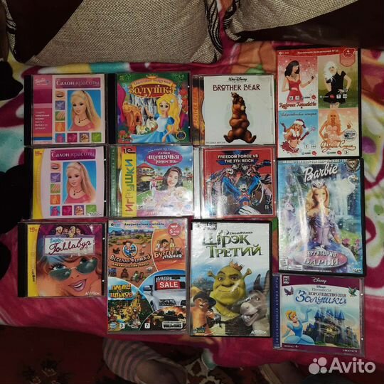 Диски,фильмы,мультики,игры,караоке,аниме,DVD