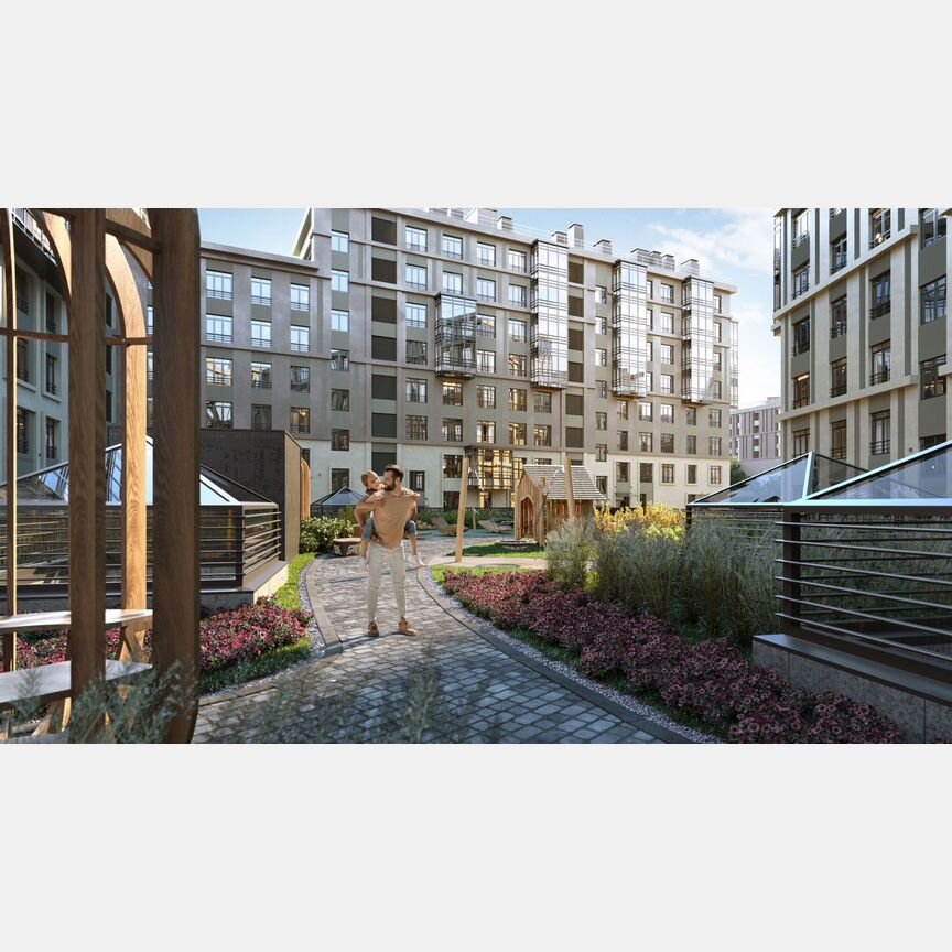 1-к. квартира, 46,3 м², 7/8 эт.