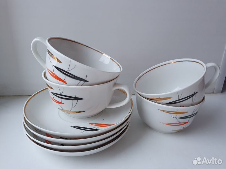 Посуда фарфор Пролетарий 1950-60 и др