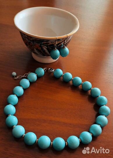 Бусы и серьги