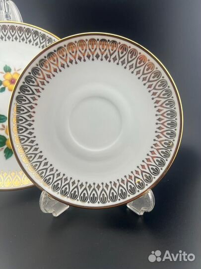 Чайное трио фарфор Winterling Marktleuthen Bavaria