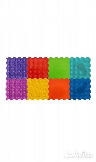 Массажный резиновый коврик для детей