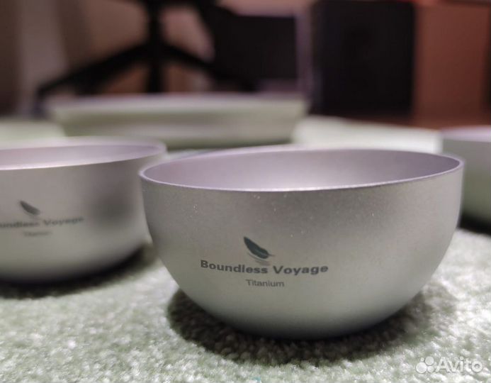 Титановый чайный набор кемпинг Boundless Voyage