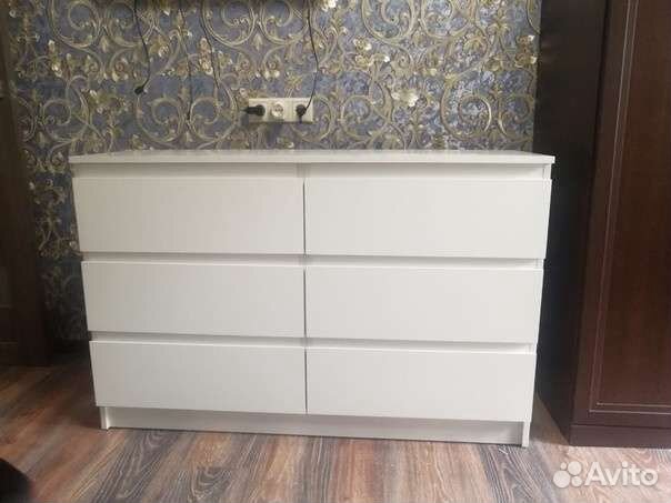 Комод Белый 1200