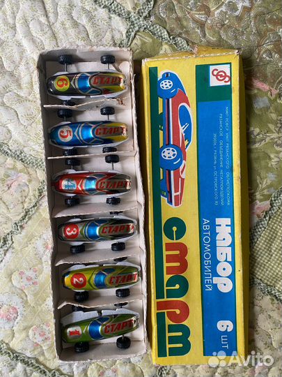 Машинка старт. Набор