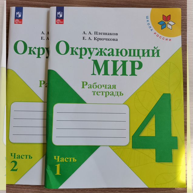 Окружающий мир 4 класс. Рабочая тетрадь