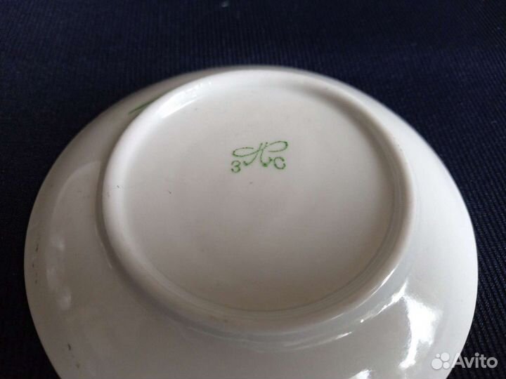 Кофейный сервиз фарфор ручная роспись