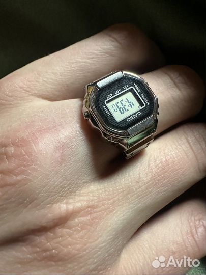 Часы-кольцо Casio crw-001-1jr - оригинал