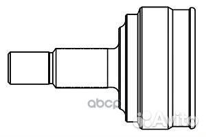 Шрус hyundai elantra 00- нар. 824001 GSP