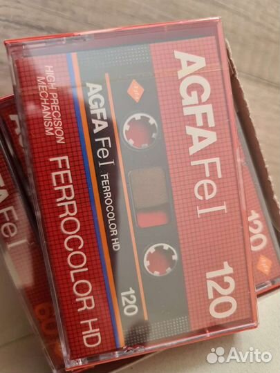 Аудиокассеты новые, запечатанные