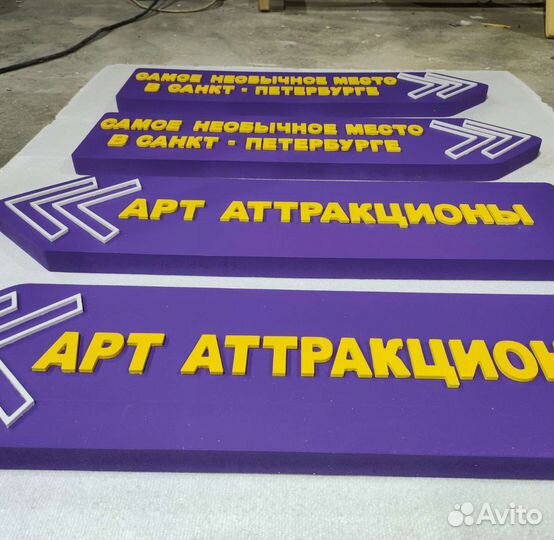 Изготовление табличек указателей