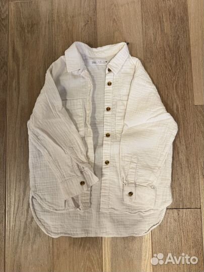 Рубашка для девочки, р.122 тм. zara