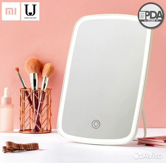 Зеркало для макияжа, с подсветкой, суббренд Xiaomi