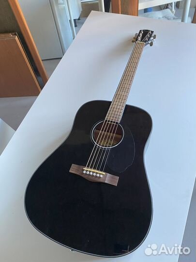 Акустическая гитара Fender CD-60S Dread/BLK