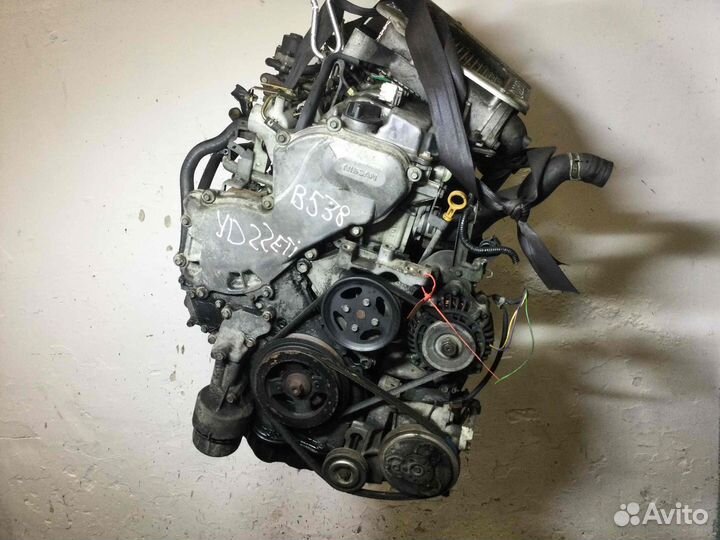 Двигатель Nissan X-Trail I (T30) 2001 - 2007 2.2DC