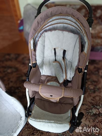 Коляска 3 в 1 Индиго