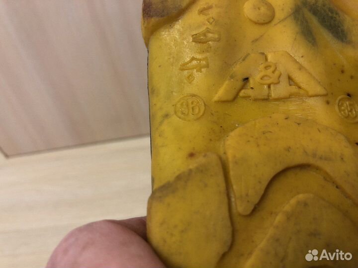 Сапоги детские демисезонные утепленные 35-36р