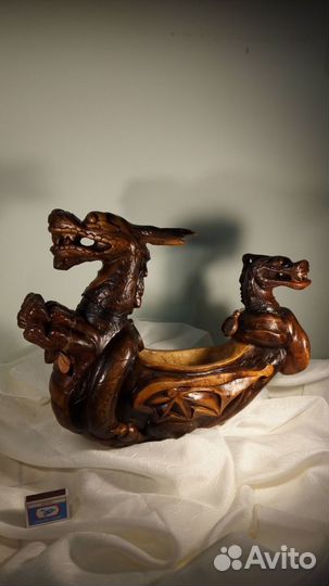 Дракон из массива липы