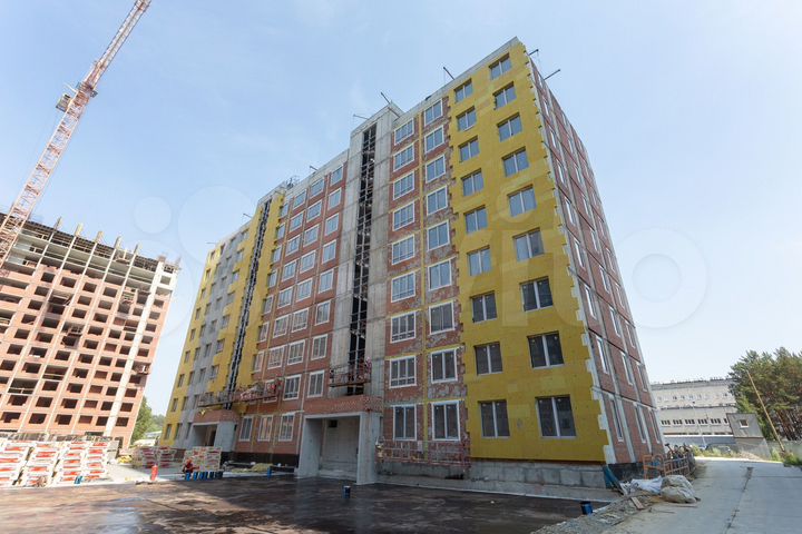 2-к. квартира, 51,8 м², 10/17 эт.