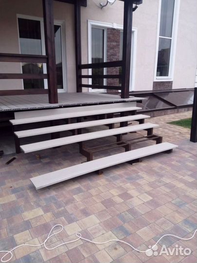 Террасная доска из дпк / Палубная доска