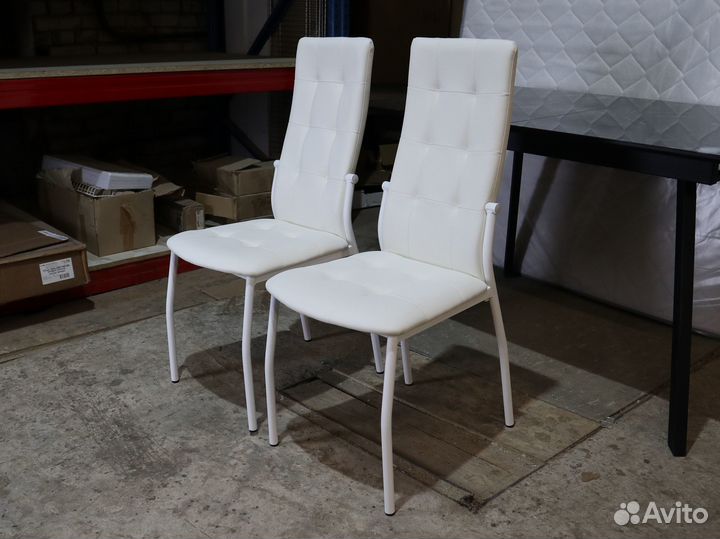 Стулья кухонные металл экокожа новые разные