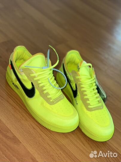 Nike air force 1 off white volt