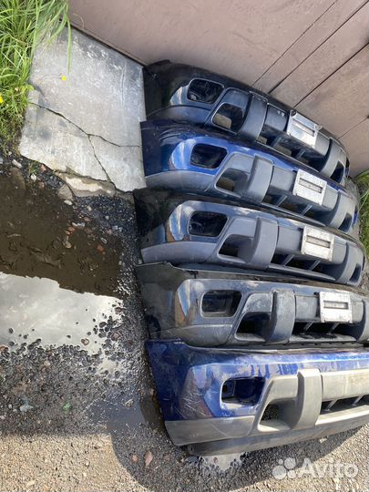 Бампер передний chevrolet trailblazer