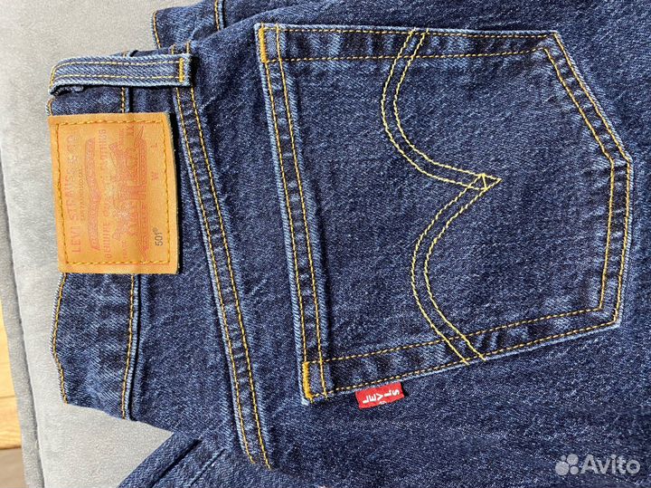 Женские джинсы levis 501 w27 l28