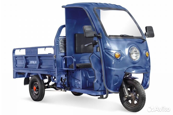 Грузовой электротрицикл Rutrike D4 Кабина 1500W