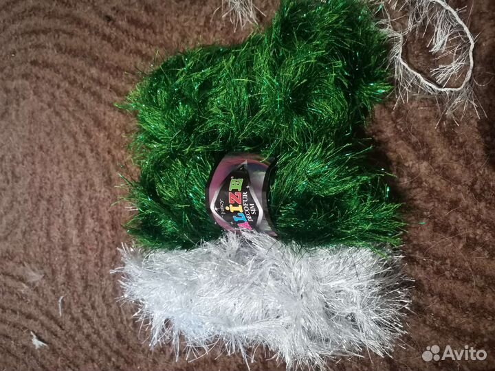 Фантазийная пряжа для вязания игрушек