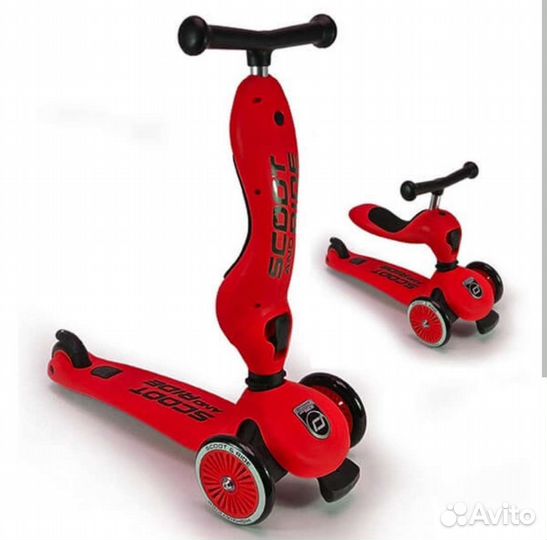 Беговел и самокат Scoot&Ride HighwayKick 1