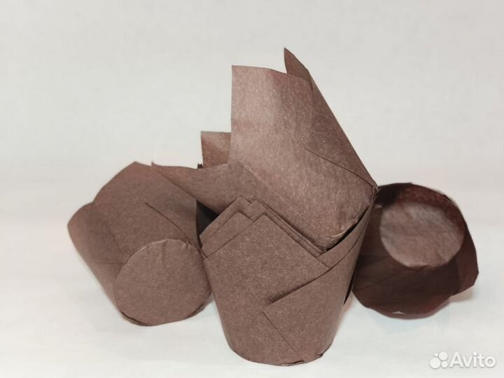 Форма бумажная для Маффина Тюльпан 5х8 см 20 шт