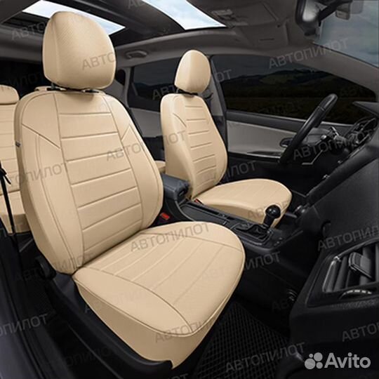 Авточехол экокожа-классика для Peugeot 508 2011+