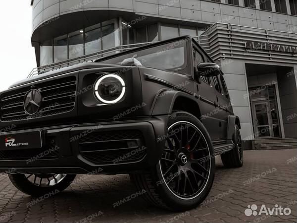 Кованые диски AMG R22 на Mercedes Benz G-class