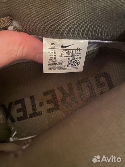 Кроссовки мужские зимние nike gore tex