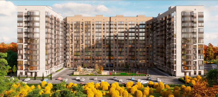 2-к. квартира, 60,3 м², 11/12 эт.