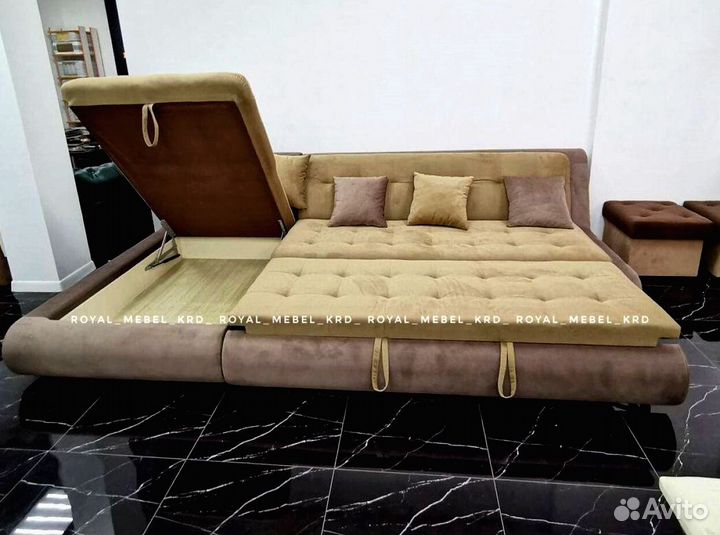 Угловой диван модульный