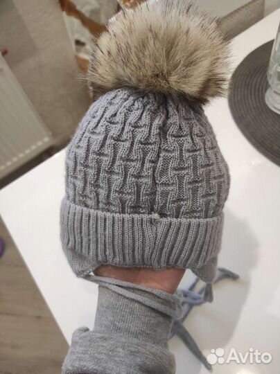 Шапка детская зимняя