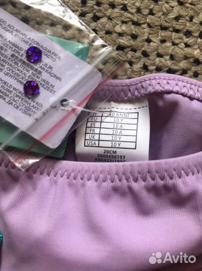 Купальники calzedonia новые 8-10 лет