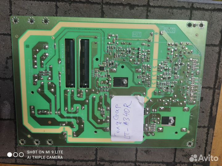 Плата Блок питания телевизор goldstar lt-32a340r