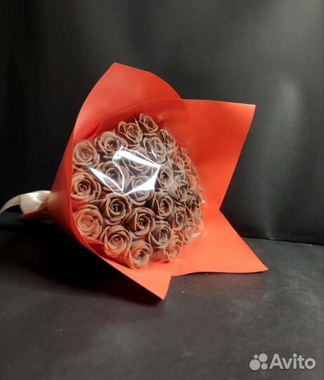 Букет - 29 Роз из Бельгийского Шоколада