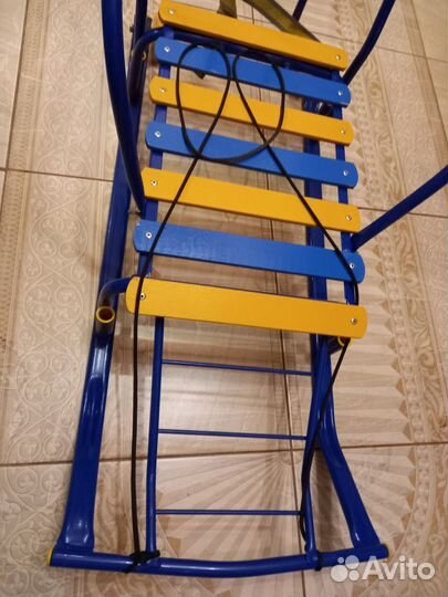 Детские санки на колесах